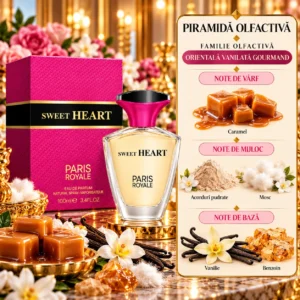Alternative view of Apă de parfum pentru femei, Parfum damă Sweet Heart, EDP, 100 ml, PARIS ROYALE®
