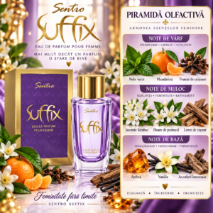 Alternative view of Apă de parfum pentru femei, Parfum de damă Suffix, EDP, 100 ml, SENTIO®