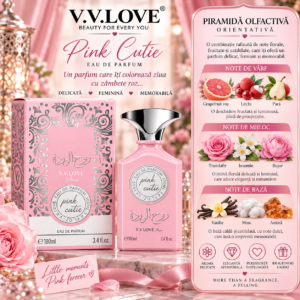 Alternative view of Apă de parfum pentru femei, Parfum arăbesc Pink Cutie Privé, EDP, 100 ml, V.V. LOVE®