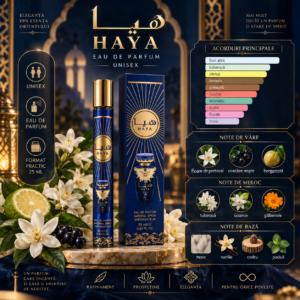 Alternative view of Apă de parfum unisex, Parfum arăbesc Haya, EDP, 35 ml, V.V. LOVE®