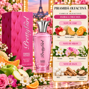 Alternative view of Apă de parfum pentru femei, Parfum damă Pretty Girl, EDP, 100 ml, PARIS ROYALE®