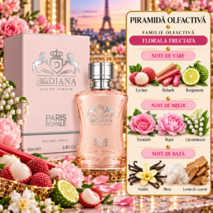 Alternative view of Apă de parfum pentru femei, Parfum damă Miss Diana, EDP, 100 ml, PARIS ROYALE®