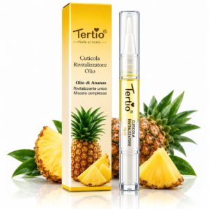 Ulei pentru cuticule, Revitalizant cu aromă de Ananas, aplicator tip stilou, 3 ml, TERTIO®