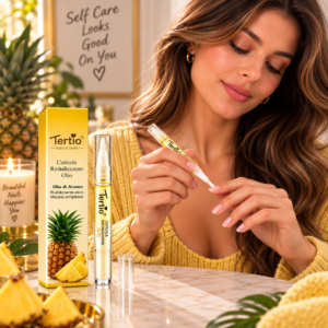 Alternative view of Ulei pentru cuticule, Revitalizant cu aromă de Ananas, aplicator tip stilou, 3 ml, TERTIO®