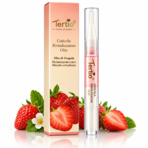 Ulei pentru cuticule, Revitalizant cu aromă de Căpșuni, aplicator tip stilou, 3 ml, TERTIO®