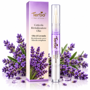 Ulei pentru cuticule, Revitalizant cu aromă de Lavandă, aplicator tip stilou, 3 ml, TERTIO®