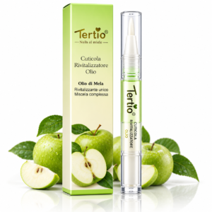 Ulei pentru cuticule, Revitalizant cu aromă de măr verde, aplicator tip stilou, 3 ml, TERTIO®