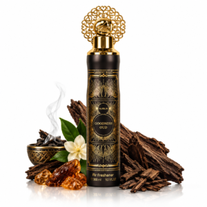 Odorizant de cameră, Spray ambiental Goodness Oud Black, 300 ml, NUSUK®