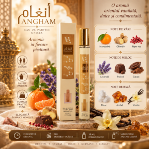 Alternative view of Apă de parfum unisex, Parfum arăbesc Angham, EDP, 35 ml, V.V. LOVE®