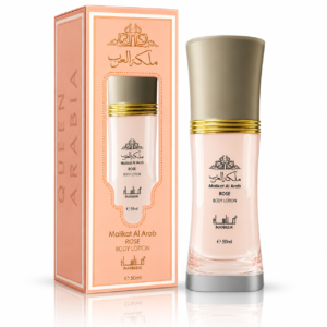 Loțiune de corp parfumată pentru femei, Malikat Al Arab Rose, aromă de trandafir, 50 ml, MANASIK®