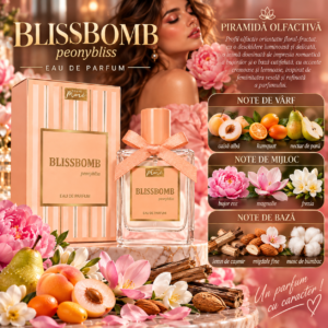 Alternative view of Apă de parfum pentru femei, Parfum de damă Blissbomb Peonybliss, DE LA MARE, EDP, 15 ml, SENTIO®