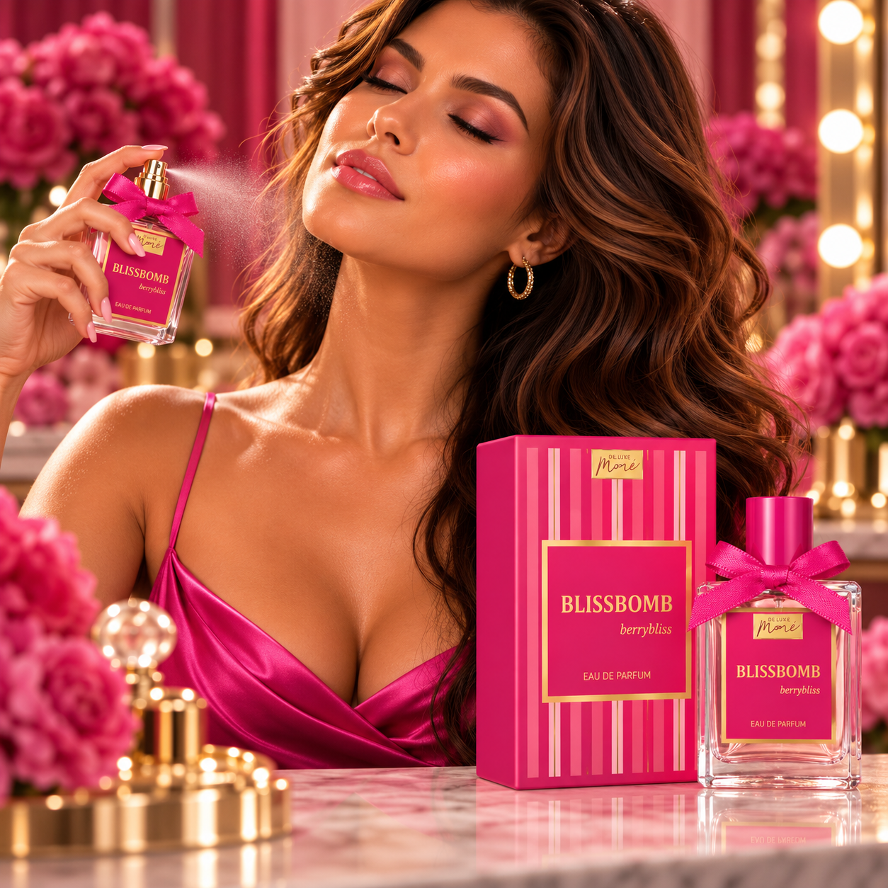 Apă de parfum pentru femei, Parfum de damă Blissbomb Berrybliss, EDP, 15 ml, SENTIO® - imagine 4