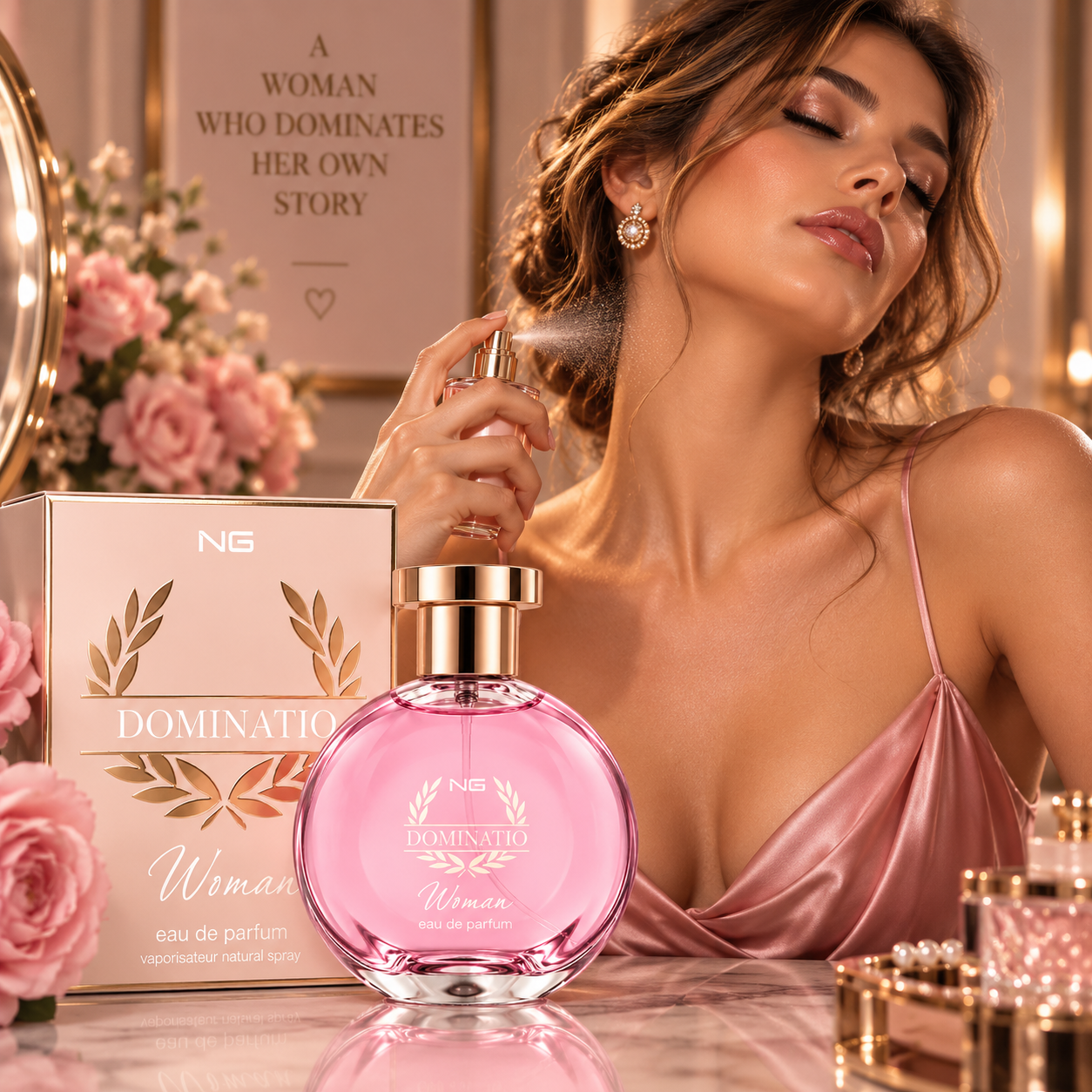 Apă de parfum pentru femei, Parfum de damă Dominatio Woman, EDP, 100 ml, NG Perfumes® - imagine 3