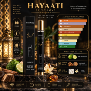 Alternative view of Apă de parfum unisex, Parfum arăbesc Hayaati, EDP, 35 ml, V.V. LOVE®