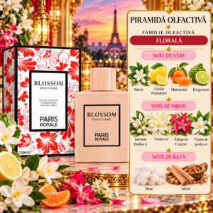 Alternative view of Apă de toaletă pentru femei, Parfum damă Blossom Pour Femme, EDT, 100 ml, PARIS ROYALE®