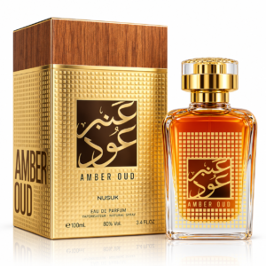 Apă de parfum unisex, Parfum arăbesc Amber Oud, EDP, 100 ml, NUSUK®