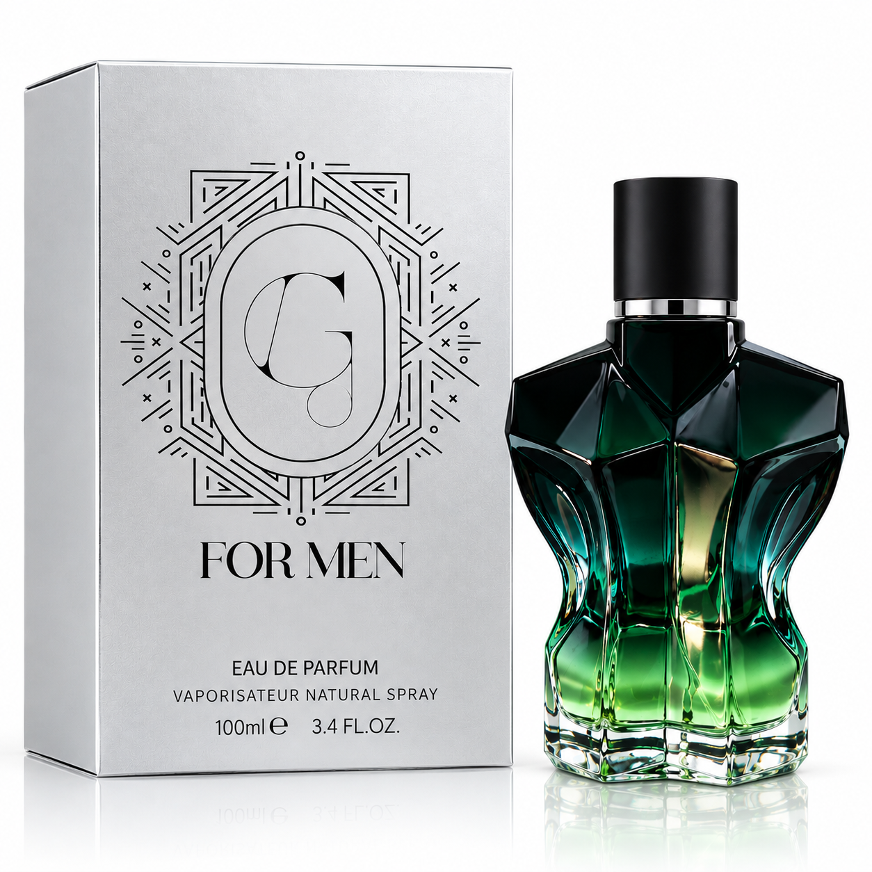 Apă de parfum pentru bărbați, Parfum bărbătesc G For Men, EDP, 100 ml, TERTIO®