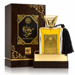Apă de parfum unisex, Parfum arăbesc Rihanah Oud, EDP, 100 ml, RIHANAH®