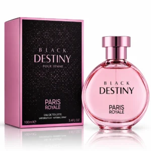 Apă de toaletă pentru femei, Parfum damă Black Destiny Pour Femme, EDT, 100 ml, PARIS ROYALE®
