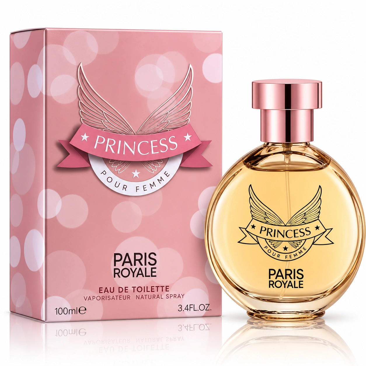 Apă de toaletă pentru femei, Parfum damă Princess Pour Femme, EDT, 100 ml, PARIS ROYALE®