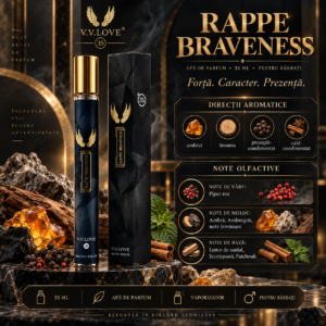 Alternative view of Apă de parfum pentru bărbați, Parfum bărbătesc Rappe Braveness, EDP, 35 ml, V.V. LOVE®