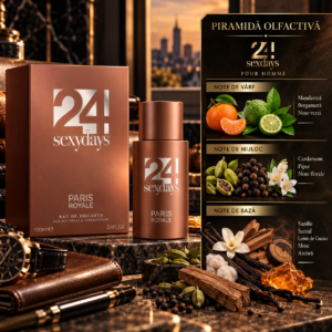 Alternative view of Apă de toaletă pentru bărbați, Parfum bărbătesc 24 Sexy Days Pour Homme, EDT, 100 ml, PARIS ROYALE®