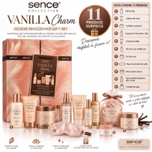 Alternative view of Set cadou Calendar Advent cu 11 piese cosmetice surpriză, Vanilla Charm Deluxe Indulgence, SENCE®