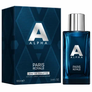 Apă de toaletă pentru bărbați, Parfum bărbătesc Alpha Pour Homme, EDT, 100 ml, PARIS ROYALE®