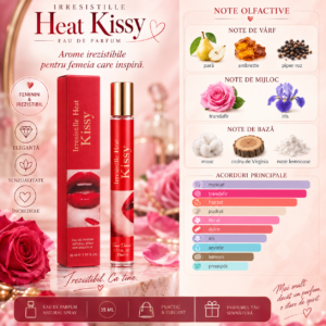 Alternative view of Apă de parfum pentru femei, Parfum de damă Irresistille Heat Kissy, EDP, 35 ml, V.V. LOVE®