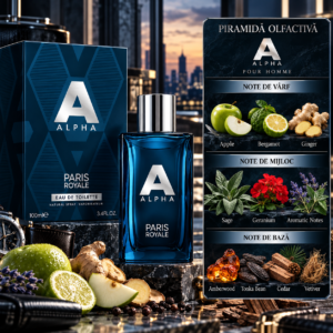 Alternative view of Apă de toaletă pentru bărbați, Parfum bărbătesc Alpha Pour Homme, EDT, 100 ml, PARIS ROYALE®