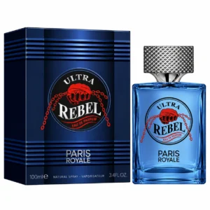 Apă de parfum pentru bărbați, Parfum bărbătesc Ultra Rebel Pour Homme, EDP, 100 ml, PARIS ROYALE®