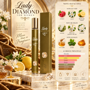 Alternative view of Apă de parfum pentru femei, Parfum de damă Lady Diamond, EDP, 35 ml, V.V. LOVE®