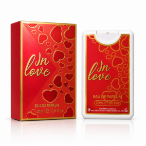 Apă de parfum pentru femei, Parfum de buzunar In Love, EDP Card Spray, 20 ml, OMERTA®