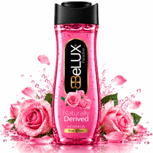 Gel de duș Rose & Rose, Paradise, aromă florală de trandafiri, 600 ml, BeLUX®