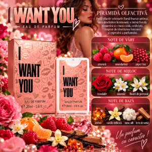 Alternative view of Apă de parfum pentru femei, Parfum de buzunar I Want You, EDP Card Spray, 20 ml, OMERTA®