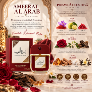 Alternative view of Apă de parfum unisex, Parfum arăbesc Ameerat Al Arab, EDP, 35 ml, V.V. LOVE®