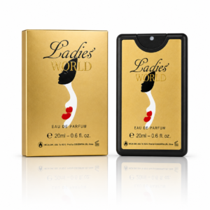 Apă de parfum pentru femei, Parfum de buzunar Ladies’ World, EDP Card Spray, 20 ml, OMERTA®
