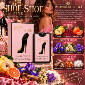 Alternative view of Apă de parfum pentru femei, Parfum de buzunar Shoe-Shoe Pink, EDP Card Spray, 20 ml, OMERTA®