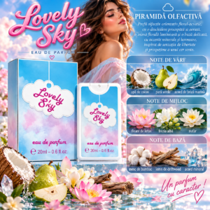 Alternative view of Apă de parfum pentru femei, Parfum de buzunar Lovely Sky, EDP Card Spray, 20 ml, OMERTA®