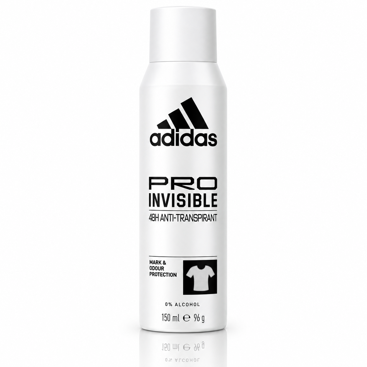 Spray antiperspirant pentru bărbați, Pro Invisible, protecție 48h împotriva transpirației, petelor și mirosurilor, 250 ml, Adidas®