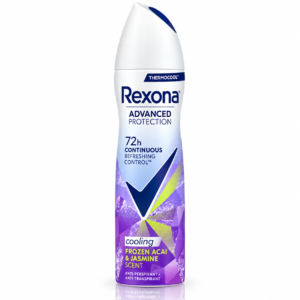 Deodorant antiperspirant spray pentru femei, Advanced Protection Thermocool Frozen Açaí & Jasmine – 72H, 150 ml, Rexona®