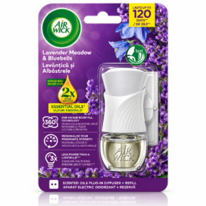 Alternative view of Odorizant de cameră electric, Difuzor de parfum cu rezervă, aromă de Lavandă și Albăstrele, Air Wick®