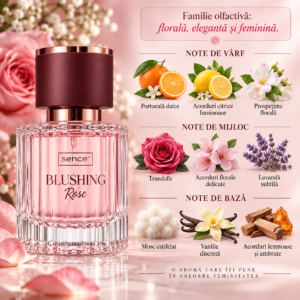 Alternative view of Apă de parfum pentru femei, Parfum de damă Blushing Rose, EDP, 30 ml, SENCE®