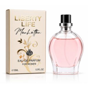 Apă de parfum pentru femei, Pocket Perfume, parfum de buzunar Liberty Life Manhattan, EDP, 15 ml, Real Time®
