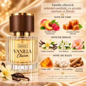 Alternative view of Apă de parfum pentru femei, Parfum de damă Vanilla Charm, EDP, 30 ml, SENCE®