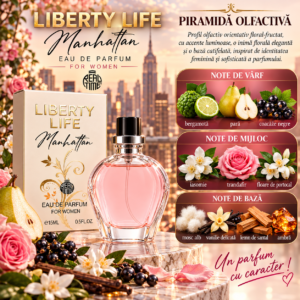 Alternative view of Apă de parfum pentru femei, Pocket Perfume, parfum de buzunar Liberty Life Manhattan, EDP, 15 ml, Real Time®