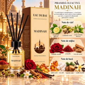 Alternative view of Odorizant de cameră cu bețișoare, Madinah, aromă orientală caldă, 110 ml, EAU DUBAI®