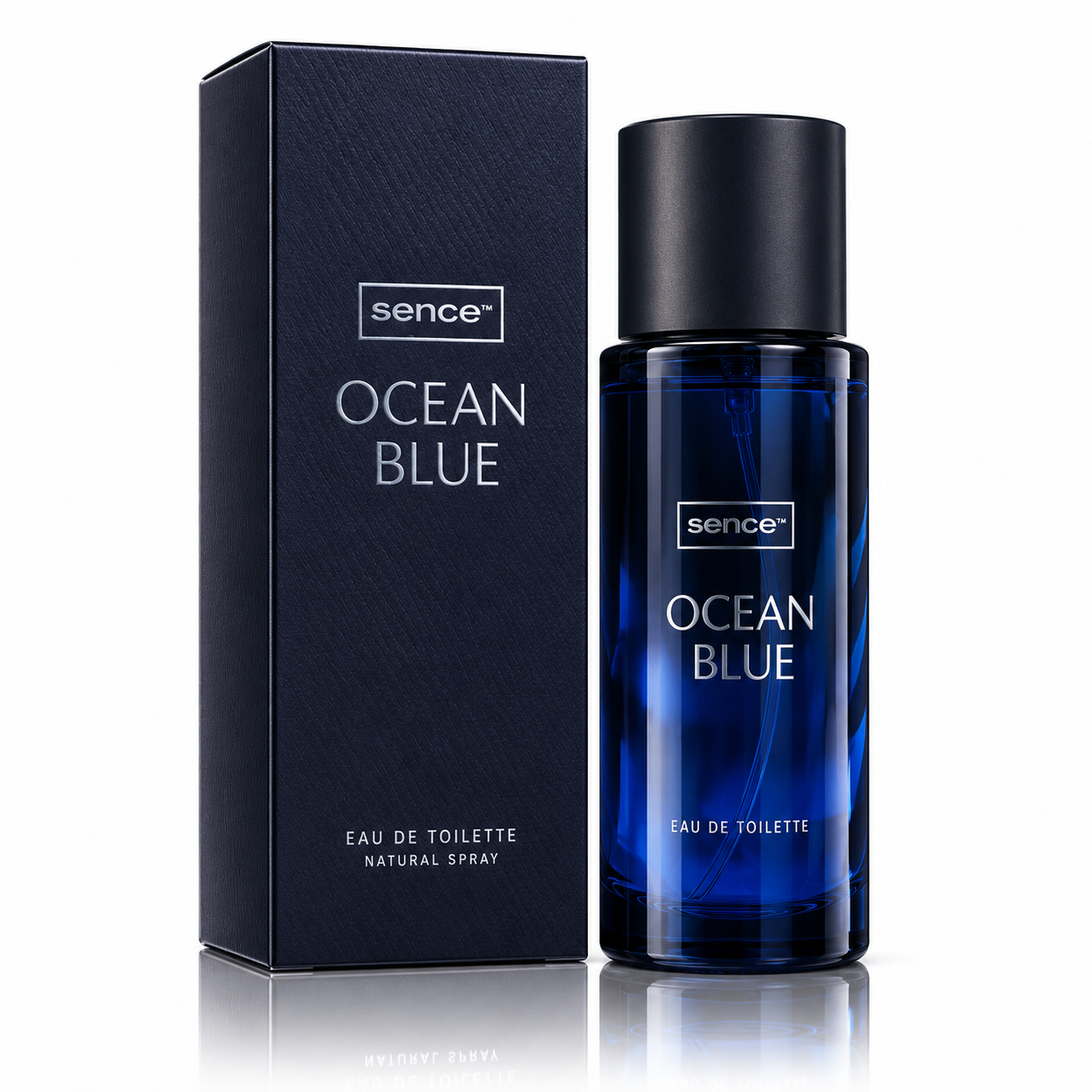 Apă de toaletă pentru bărbați, Parfum bărbătesc Ocean Blue, EDT, 30 ml, SENCE®