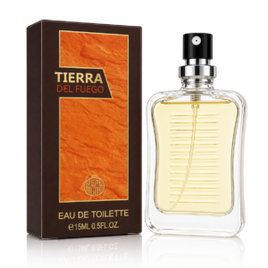 Apă de toaletă pentru bărbați, Pocket Perfume, parfum de buzunar Tierra del Fuego, EDT, 15 ml, Real Time®