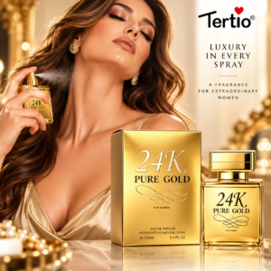 Alternative view of Apă de parfum pentru femei, Parfum de damă 24K Pure Gold, EDP, 100 ml, TERTIO®